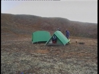 Our camp in the wilderness