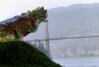 Lion Monument and Lions Gate Bridge